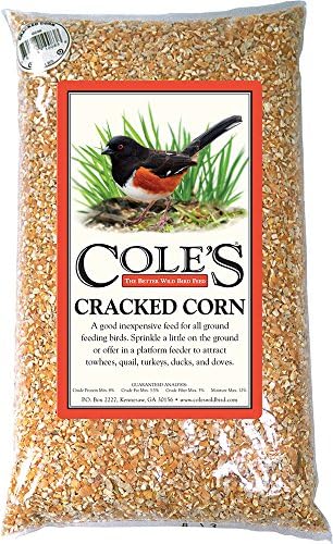 Cole CC20 Rachado de milho com comida de pássaro, 20 libras