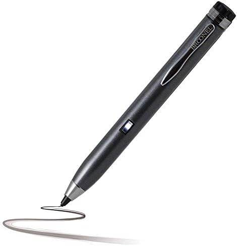 Navitech Broonel Gray Point Fine Point Digital Ativo Pen compatível com o MSI P65 Creator 15.6