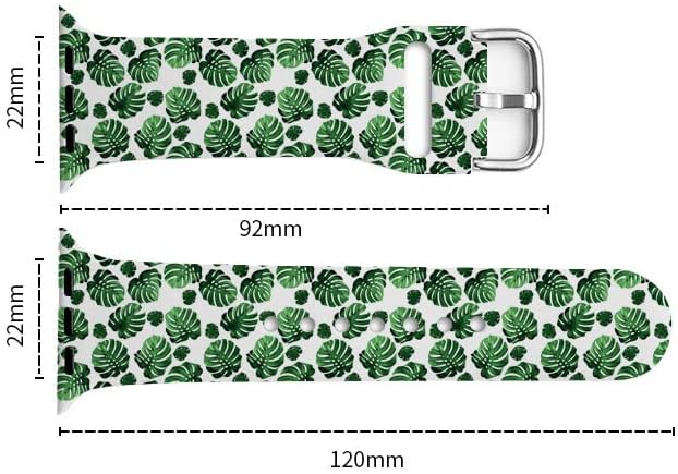 Ikiki-Tech Compatível com Apple Watch Band 38mm 40mm 41mm Substituição Silicone Soft Sports Bracelet para Iwatch Series 8 7