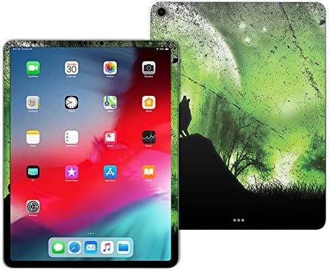 MightySkins Skin Compatível com Apple iPad Pro 11 ″ - Lobo uivante | Tampa protetora, durável e exclusiva do encomendamento de vinil