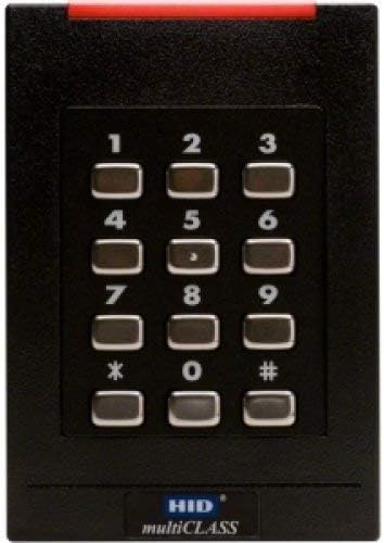 HID 921PTNNEK00000 MULTICLASS SE RPK40 Multi-Technology Smart Card Reader com teclado