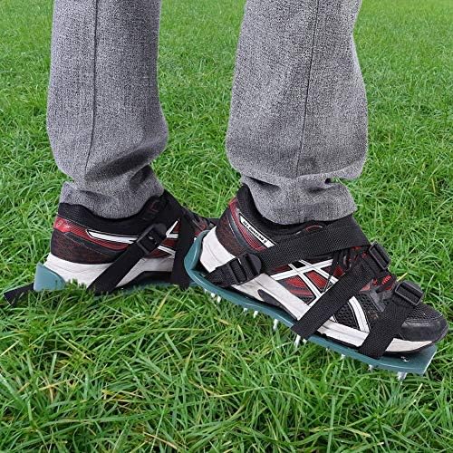 Sapatos de aerador de gramado MaxMartt, sapatos de aerador de gramado 1 par de sandálias de aerador de gramado, solo solo Aerador