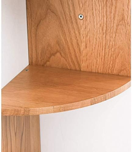 Aserveal estante de estante de três camadas de cinco andares estantes simples estampa de parede de parede pendurada na estante de