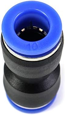 QWORK STEL PUSH CONECTOR, 1/2 ”OD Push para conectar acessórios retos do tubo de tubo, conector de linha de ar pneumático