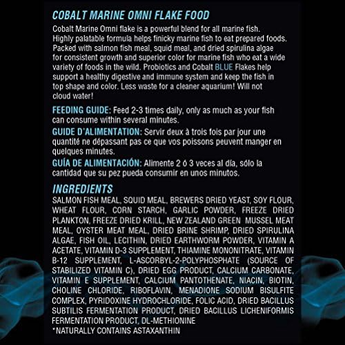 Aquáticos Cobalt Marine Omni Flakes 10lb. Caixa a granel