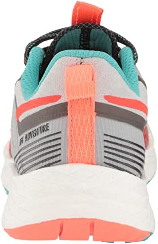 Reebok Men's Floatride Energy 4.0 Adventure Running Shoe, Pure Grey/Classic Teal/Orange Flare, 10