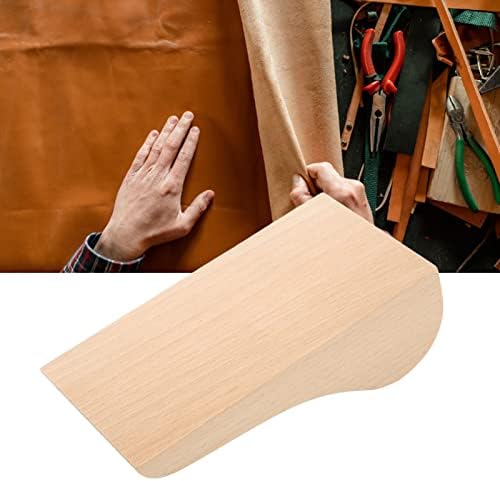 Bloco de lixamento, lixa de madeira de faia Bloco de bloqueio de auto -adesivo Back Longboard para polimento