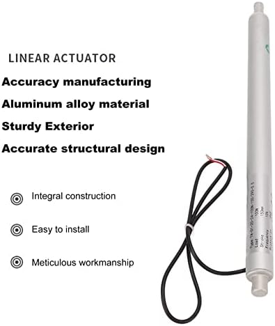 Atuador de movimento linear de caneta linear elétrica do tipo de caneta linear com 2 suportes 100n 150mm Scree 10mm/s sem velocidade