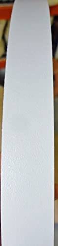 Rolo de banda de borda de melamina de melaçação cinza 3,25 x 120 '' com adesivo pré -gado