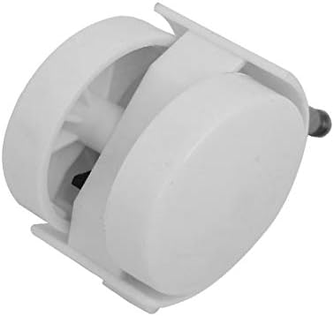 NOVO LON0167 4PCS 2 polegadas em apresentação DIA 6,5mm STEM Eficácia confiável giratório roda de giro do freio branco