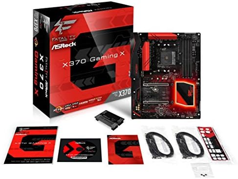 ASROCK X370 GAMING X FATAL1TY AM4 AMD PROMONTORY X370 SATA 6GB/S USB 3.0 HDMI ATX AMD Placa -mãe
