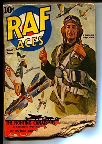 RAF ACES-PULPS-PRIMEIRA/1941-ORLANDO RIGONI-ROBERT SIDNEY BOWEN