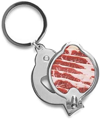 CHOPS de carne de porco alimentos textura de dedo unhas cortadoras de tesoura cortador de aço inoxidável de aço inoxidável