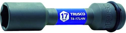 TRUSCO T417LHN FINARA TOLA LONGA LONGO PARA IMPACTO, ângulo de acionamento de 0,7 polegadas 0,5 polegadas