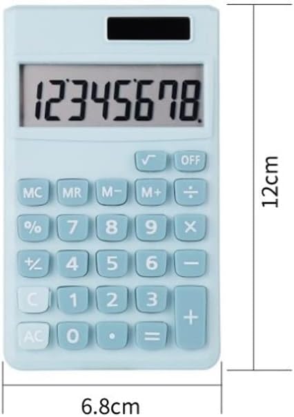 Feer Cartoon Mini calculadora Creative Candy Color Small Portable calculadora Aprendendo Office Power Silicone Button Calculator