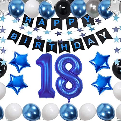 Gigante, azul escuro Número 8 Balão 40 polegadas Número 8 Balão azul para felizes decorações de 8º aniversário | Mylar Green 8