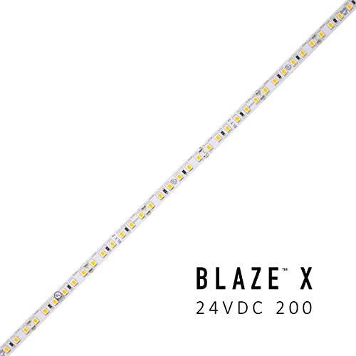 Diodo LED Blaze ™ x 200 Luz de fita LED 24V 2700k 100ft 3,1w /ft spool