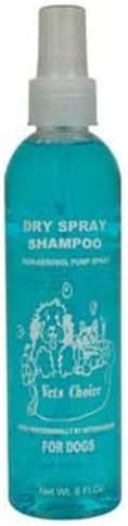 Extensão de saúde Shampoo seco para cães, sem lavagem de spray sem enxaguar a água, limpeza sem banho de casaco, remover odor de
