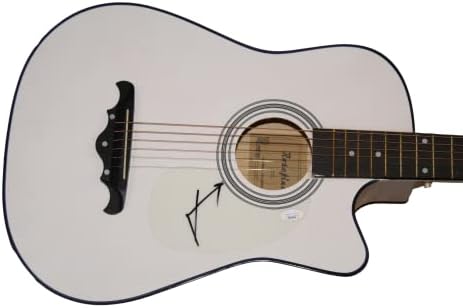 Jared Leto assinou autógrafo em tamanho grande violão A W/ James Spence Authentication JSA COA - Trinta segundos para o vocalista de