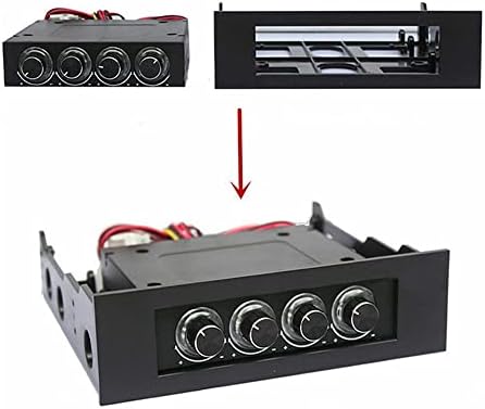 ELUSSO HDD Rail de montagem preto 3,5 a 5,25 Bay Bay PC PC Adaptador de montagem Adaptador Suporte