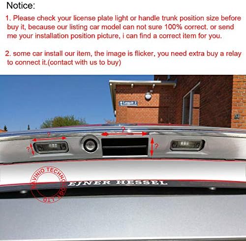 1280x720 Pixel Backup Câmera de estacionamento reverso de estacionamento traseiro Vista para o veículo Substituição da