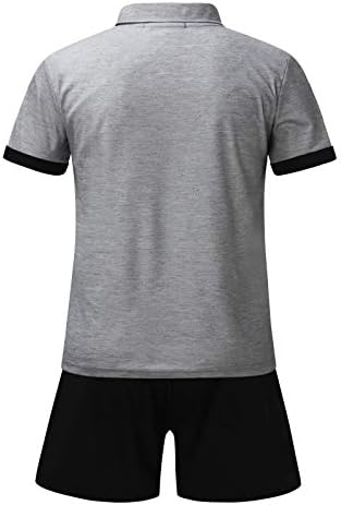 Terno esportivo masculino impresso de 2 peças e calças camisas de manga conjunta shorts de praia de traje masculino