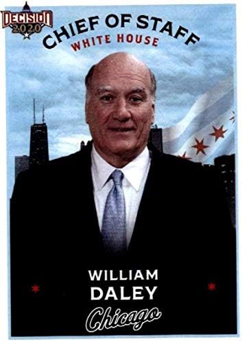 2020 Decisão de folhas de Chicago Política C42 Bill Daley Trading Card