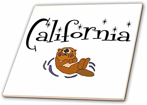 3drose legal diversão na Califórnia e no mar de lontras para amantes de lontras e praias - azulejos