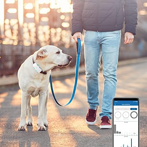 Zeerkeer Pet GPS Tracker Dog Rastreador GPS e Pet Finder à prova d'água Localização e colar do rastreador de atividades para cães, gatos, animais de estimação, crianças, anciãos