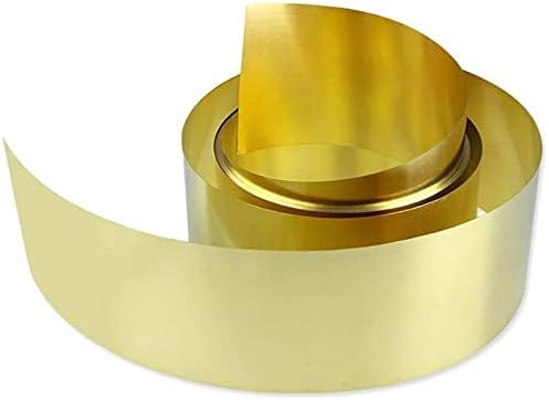 Z Crie design de placa de latão Brass Folha de folha de lençol de cobre Skin Copper Metal funcionando 0,05 mm, folha