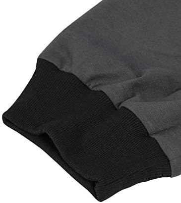 calça de moletom de Uxcell para mulheres 2023 plus size size prateleira cor de cor de cor de cortes de cor de cor de ginástica
