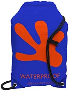 Geckobrands Backpack à prova d'água - Saco seco leve para caminhadas e atividades de água leve