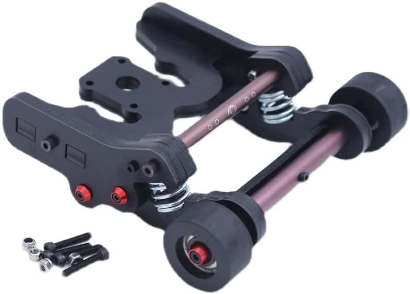 Qingleng Nylon Sturdy & Stable Wheelie Bar com buffer de mola dupla para Arrma 1/5 Arma Kraton 8s