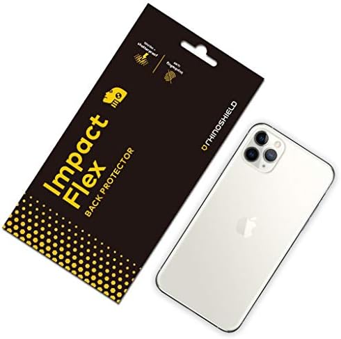 Rhinoshield Back Protector Compatível com [iPhone 11 Pro Max] | Impact Flex - Proteção clara e resistente a impressão digital