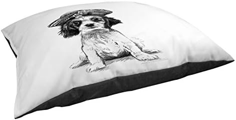 Filinas e tecelões manuais de cama de animais de estimação de raça grande/externa, Prime and adequado Lizzy, esbranquiçado