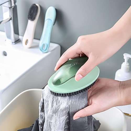 Selaurel Laundry Brush Shoe Cleaning Brush Scrub Brush for Stains Limpeza de roupas de escova de roupas Sapas de limpeza de escovas de escova Ferramentas de limpeza