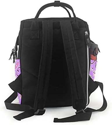 Aseelo rosa rosa rosa multifuncional mochila mamão de mochila Backpack Backpack Backpack Travel Backpack