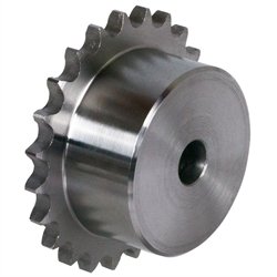 Sprocket KRS com inclinação do cubo 5mm 15 dentes de aço de material de dentes