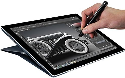 Broonel Matt Black Active Electronic Digital Stylus Compatível com o tablet HP Pro 10 G1 EE