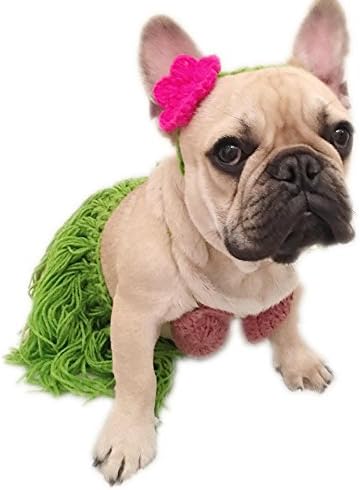 Leowow Dog Bikini Hula Girl Costume de animais de estimação para cão médio pequeno