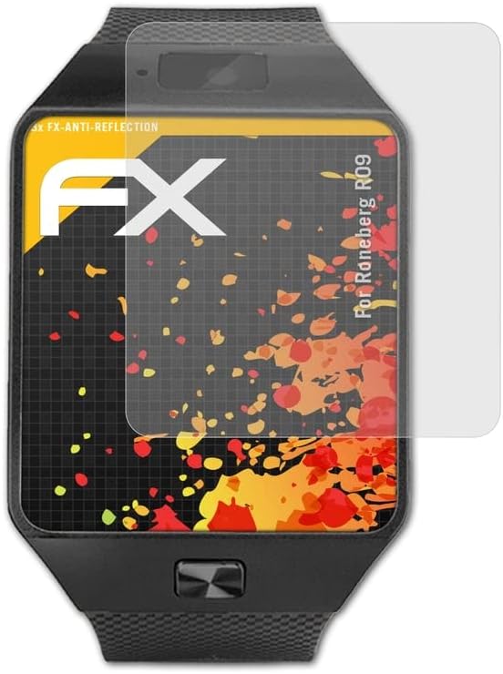 Protetor de tela AtFolix compatível com o filme de proteção de tela Roneberg R09, filme de protetor FX anti-reflexivo