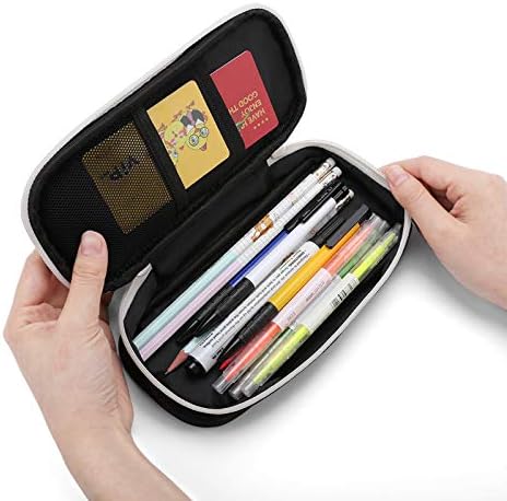 Brother mais bom do mundo Bolsa portátil Bolsa de grande capacidade Pen Case Cosmética Bolsa de maquiagem Organizador