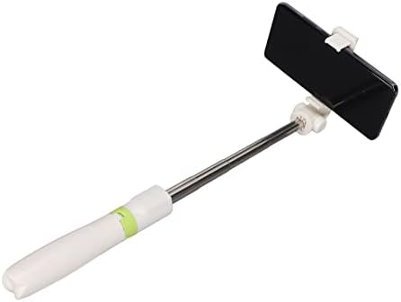 Tripé de bastão de selfie extensível, 2 em 1 bastão de selfie ajustável com controle remoto sem fio destacável, gire o suporte