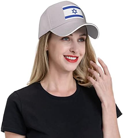 Udtxmpe Israel Flag chapéu homens mulheres chapéus de pesca de moda papai boné de hip hop sports sports
