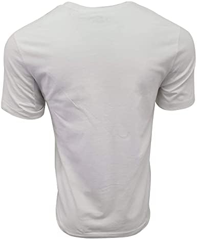 Nike Men's Italic Graphic Logo Crewneck T-Shirt)