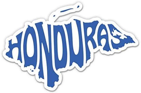 Adesivo Honduras - adesivo de laptop de 5 - vinil à prova d'água para carro, telefone, garrafa de água - decalque Honduras