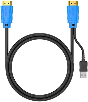 Mt-viki 2in 1 USB HDMI KVM CABO 5M/16FT PARA CABO DE USB KVM HDMI
