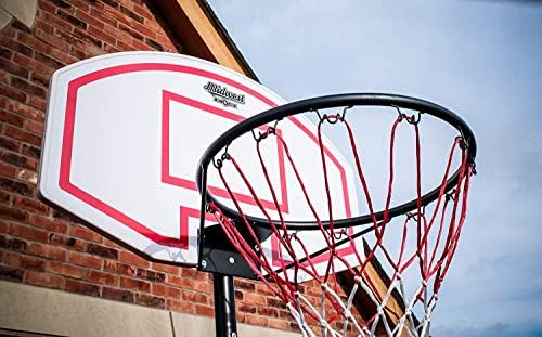 Sistema de basquete portátil ajustável esportes, arco de basquete júnior e rede, para crianças 23.3.27
