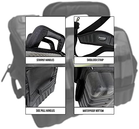 Bucket Boss - Saco de ferramentas de 14 hv Pro, bolsas de ferramentas - série profissional, cinza, preto, 14