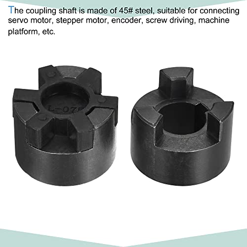Meccanixity eixo de acoplamento flexível de 19 mm a 19mm 54 mm x 44,5 mm Jouxador de acoplador